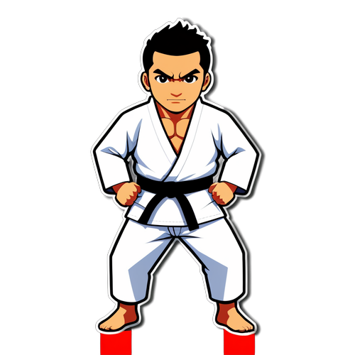 Judo Aşkını Yansıtan Özel Sticker: Salih Yıldız ile Güçlü Bir Bağ Kurun!