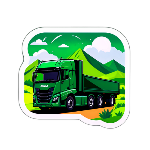 Truck sa Lunsod ng Kalikasan