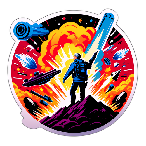 Ein dramatisches Aufkleber von Roland Emmerich