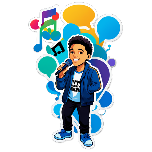 Vibrant na Sticker ni Kyle Echarri