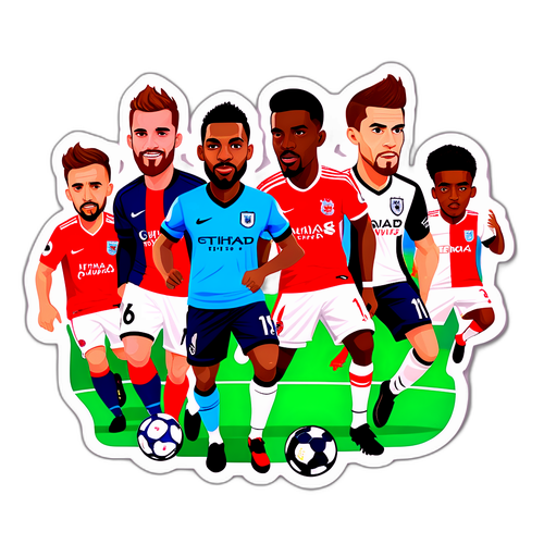 Sticker Inspirasi Liga Perdana Inggeris 2023