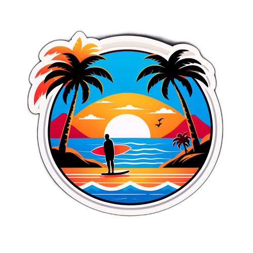 Adesivo Tropical di Zihuatanejo