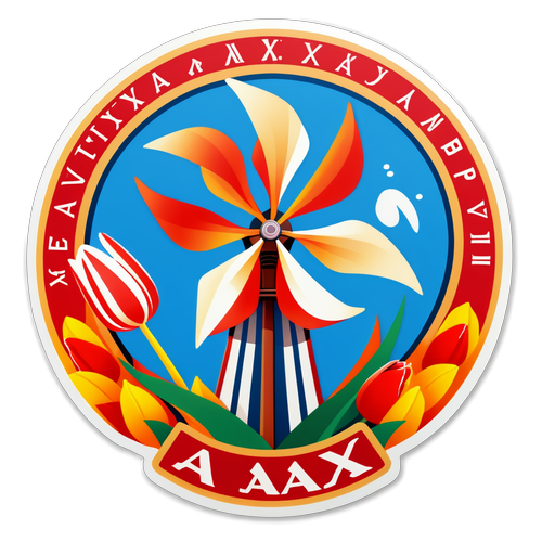 Sticker ya Nembo ya Ajax
