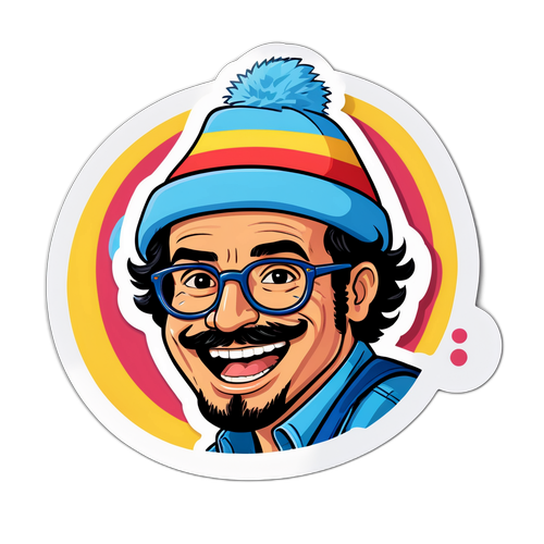 Adesivo Divertido de Waldo Cortes-Acosta