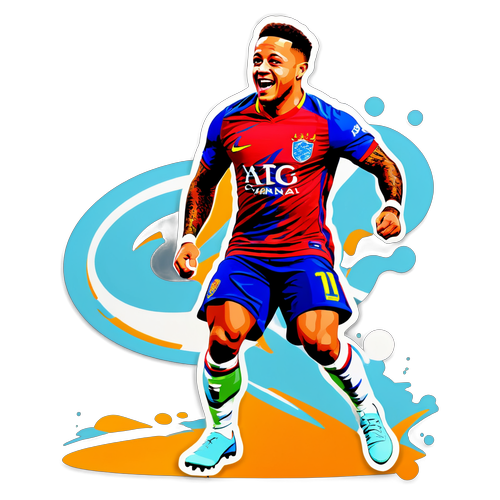 As Jogadas Épicas de Depay: A Arte do Futebol em Cores Vibrantes!