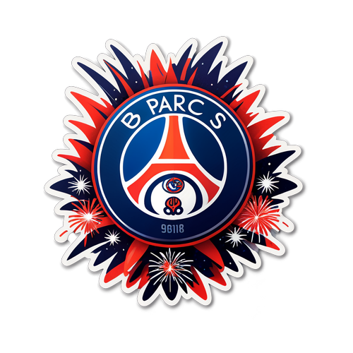 Fejende sticker til PSG-fans