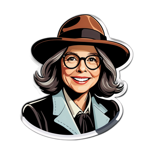 여성 캐릭터 스티커