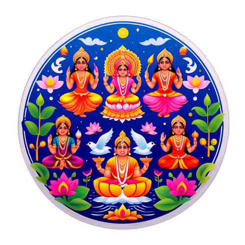 पॉली स्वर्गम कथा के दृश्य