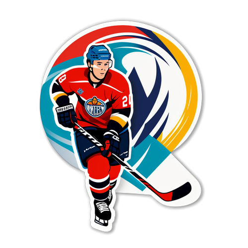 Hockey VM 2025 Klistermärke