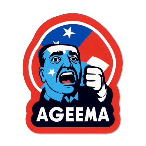 Politieke Kracht: Agema's Statement Sticker