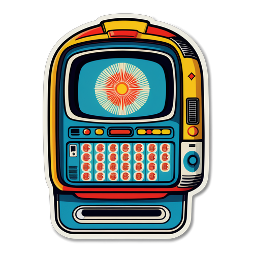 Inspirasyon mula sa Pachinko: Sticker na May Vintage Asian Aesthetics na Magpapabusilak sa Iyong Puso!