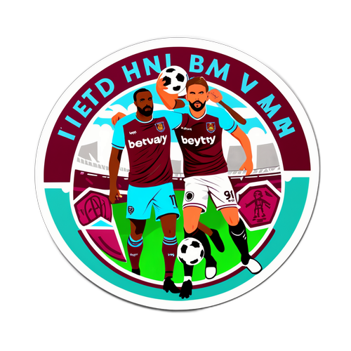 Nálepka pro zápas West Ham vs. Brentford