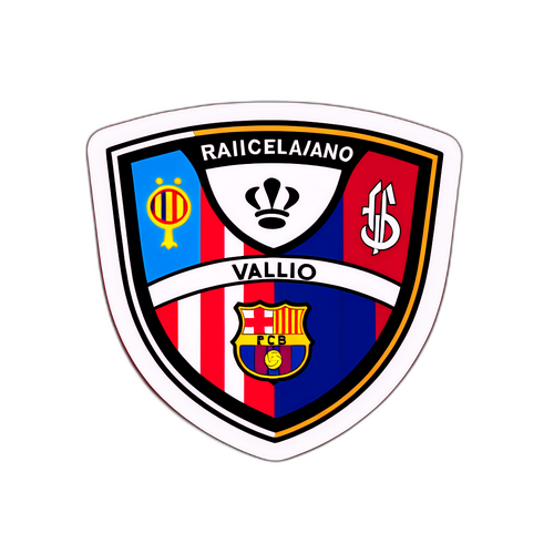Ein dynamisches Design für das Spiel Raio Vallecano gegen Barcelona