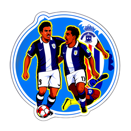 Sticker về trận đấu giữa Santa Clara và Porto