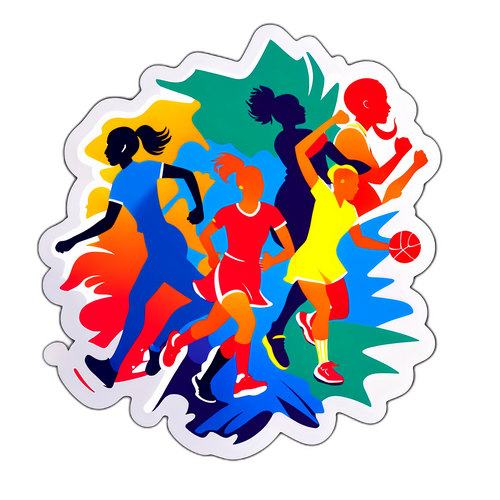 Vibrant EM Kvinner Sticker