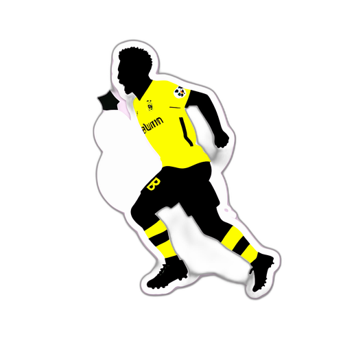 Sticker Pemain Borussia Dortmund Merayakan Gol