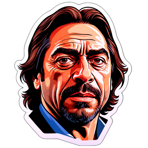 Künstlerisches Porträt von Javier Bardem
