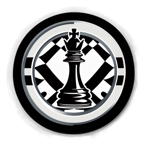 FIDE Sjakklogo Klistremerke