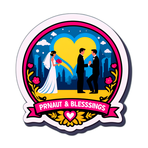 婚礼求婚场景贴纸