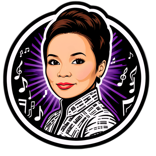 Sticker para sa Legacy ni Lea Salonga sa Musika