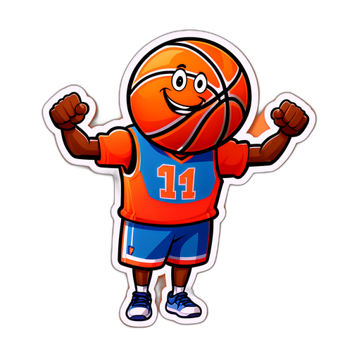 Masayang Sticker ng Basketball para sa WNBA Playoffs