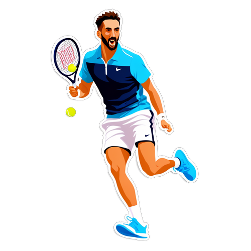 Tennis Sticker med Džumhur