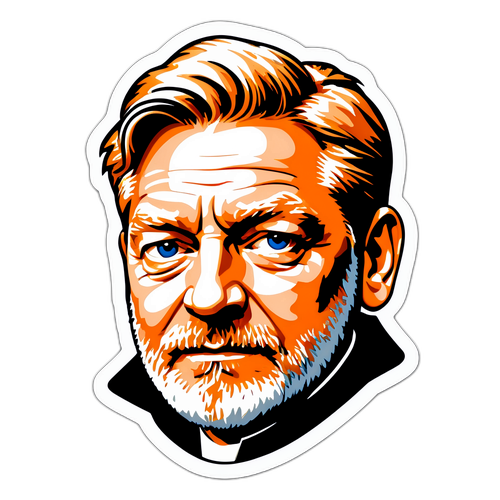 Un ritratto elegante di Kenneth Branagh