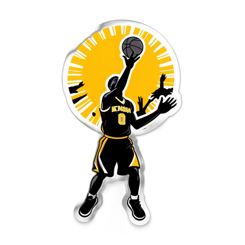 Kennesaw State Basketball Sticker