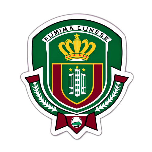 Sticker do Fluminense Celebrando a Vitória na Copinha