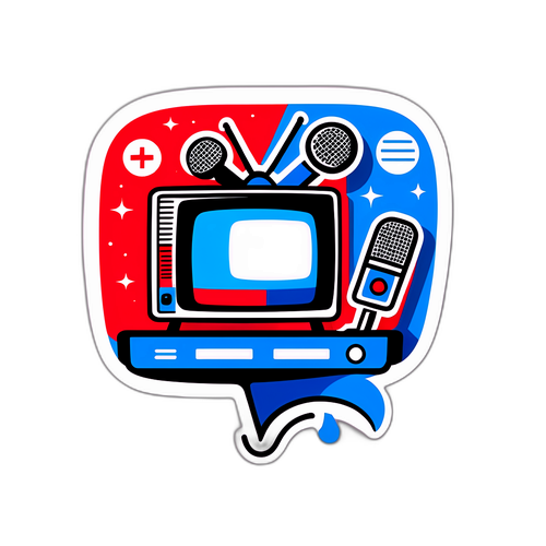 Vibrant TV2 Nyheter Sticker