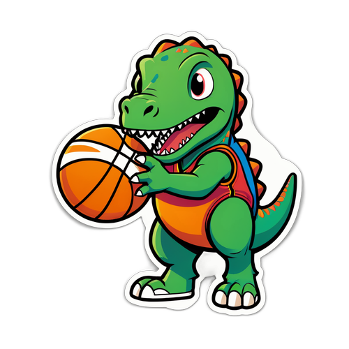 Дино-баскетболист