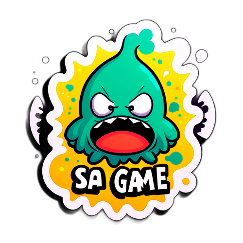 Unikalna Interpretacja 'Squid Game' w Komiksowym Stylu