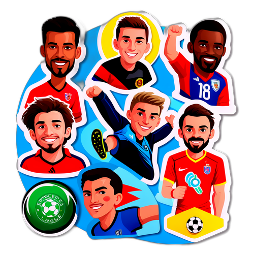 Наклейка, посвященная матчам Лиги Конференций