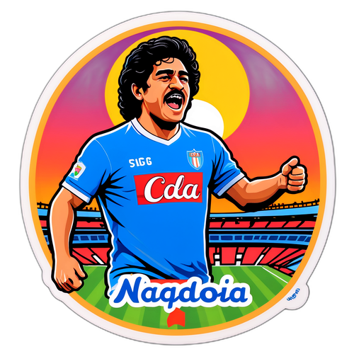 Sticker ya Stadio Diego Armando Maradona