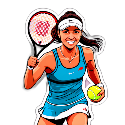 Stiker Motivasi Emma Raducanu