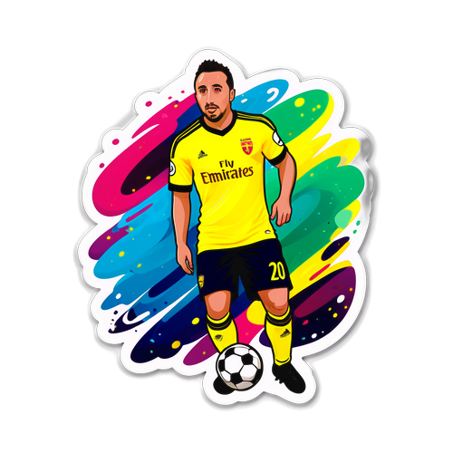 Kifaa cha Santi Cazorla Nambari 20