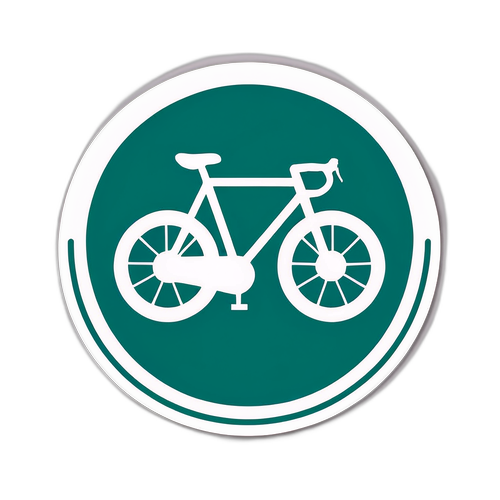 PostNord Rundt Cykelsti Skilt