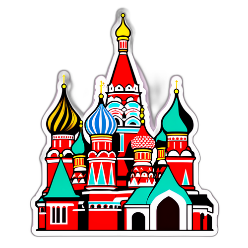 रुसी वास्तुकला का सांस्कृतिक स्टिकर