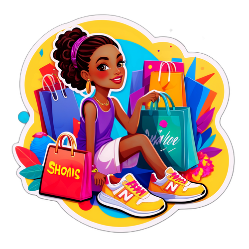 מדבקה אופנתית של שמני כהן