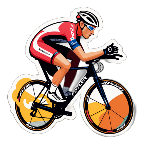 Jasper Philipsen Rafting Sticker
