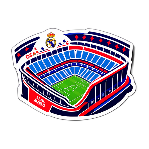 Real Madrid Stadion under en kamp mod Osasuna