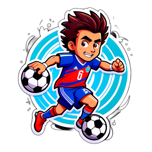 Futbolcu Çizimi