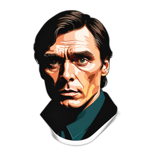 Gizemli Cillian Murphy Sticker