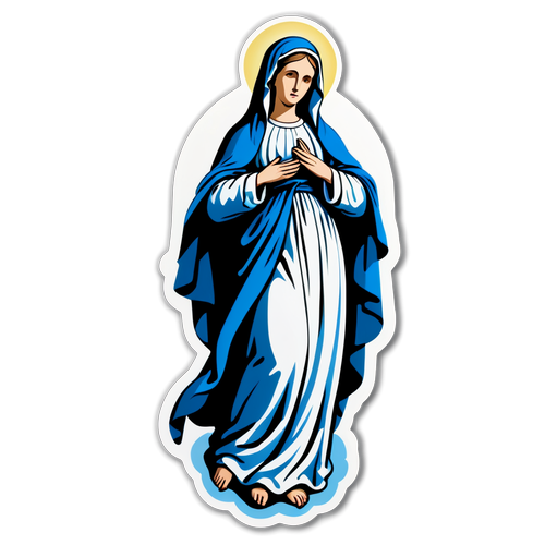 Elegantong Representasyon ni Maria sa Immaculate Conception