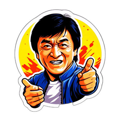 Jackie Chan Toimintasekvenssissä