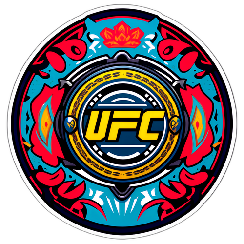 UFC Mesterbelte Sticker