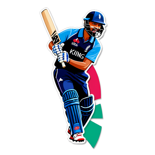 क्रिकेट मुकाबले काSticker: किंग्स बनाम इंडियंस