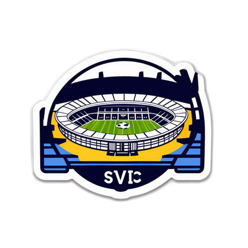 토트넘 아이코닉 스타디움 스티커 디자인