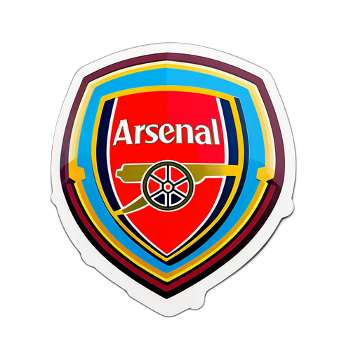 Sticker ng Arsenal at Kairat sa Soccer