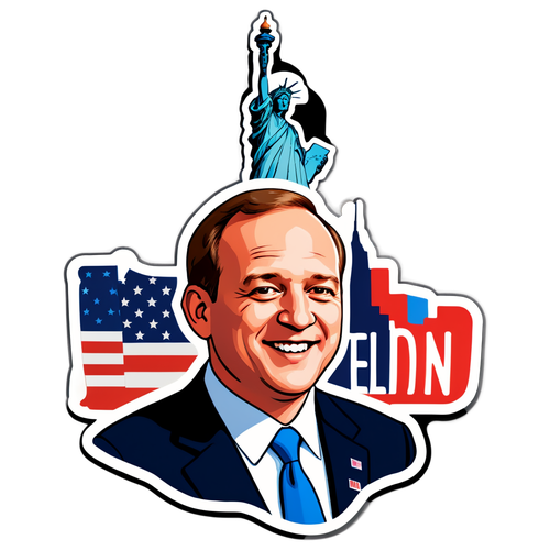 Elect Lee Zeldin: Uniting New York with Visionary Slogans and Iconic Landmarks!